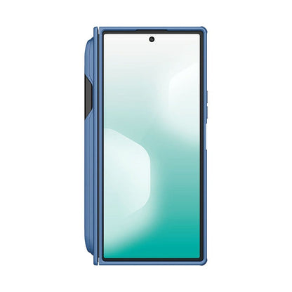 Nillkin Blue Super Frosted Shield Fold Magnetic Matte case with Stylus Pen for Samsung Galaxy Z Fold7