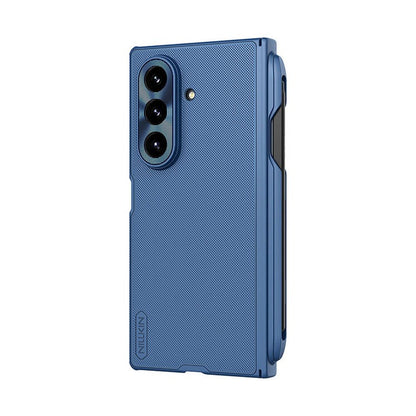 Nillkin Blue Super Frosted Shield Fold Magnetic Matte case with Stylus Pen for Samsung Galaxy Z Fold7
