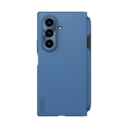 Nillkin Blue Super Frosted Shield Fold Magnetic Matte case with Stylus Pen for Samsung Galaxy Z Fold7