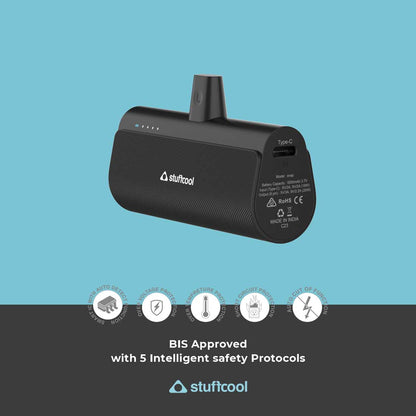 Stuffcool Snap Lightning 5000mAh Powerbank