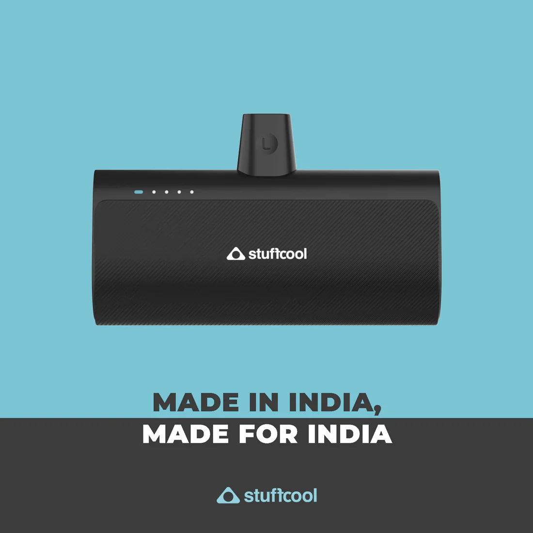 Stuffcool Snap Lightning 5000mAh Powerbank