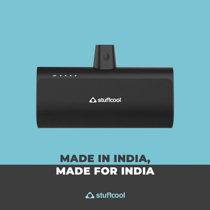 Stuffcool Snap Lightning 5000mAh Powerbank