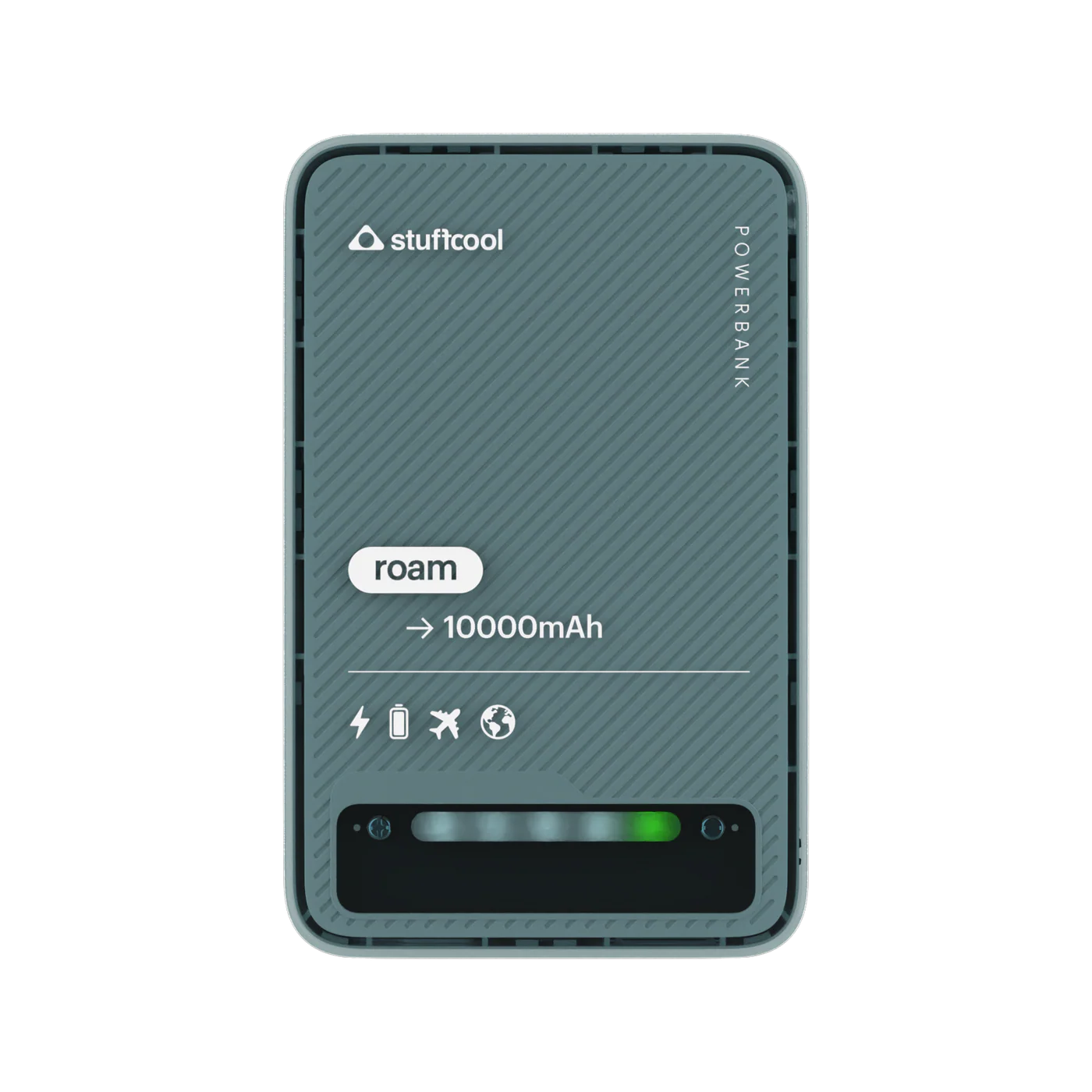 Stuffcool Roam 10000mAh Mini wired Powerbank with 20W Type C Output