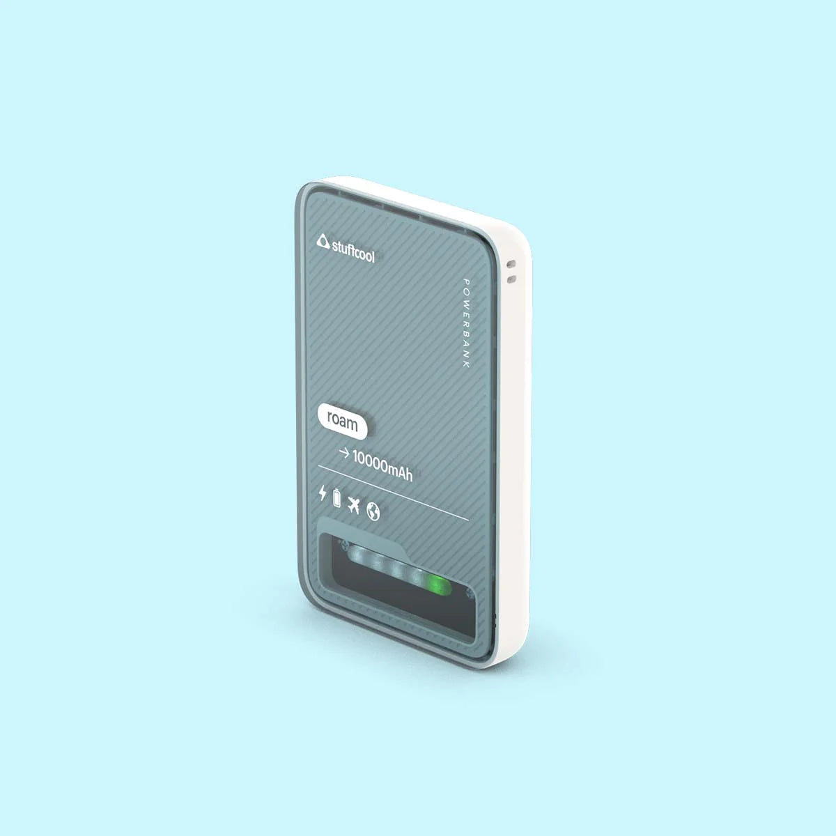 Stuffcool Roam 10000mAh Mini wired Powerbank with 20W Type C Output
