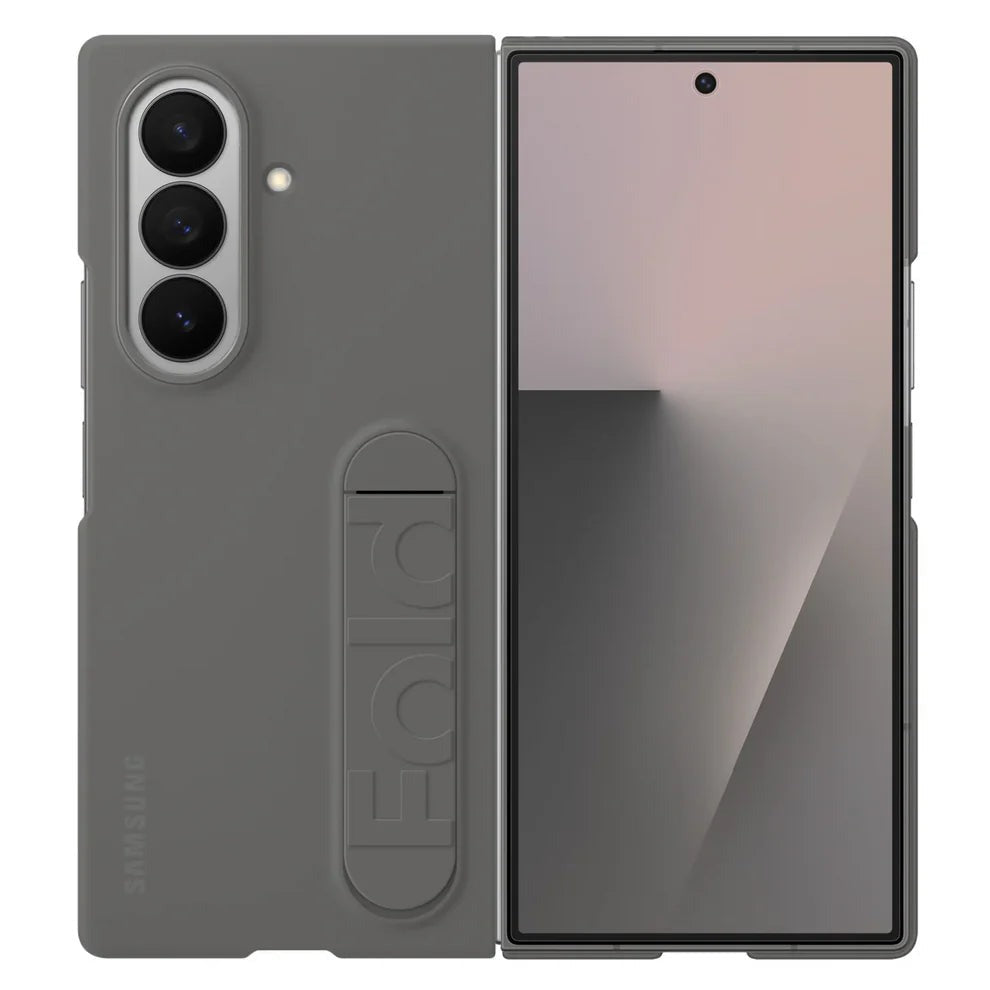 Dark Grey Silicone case with Kickstand for Samsung Galaxy Z Fold7