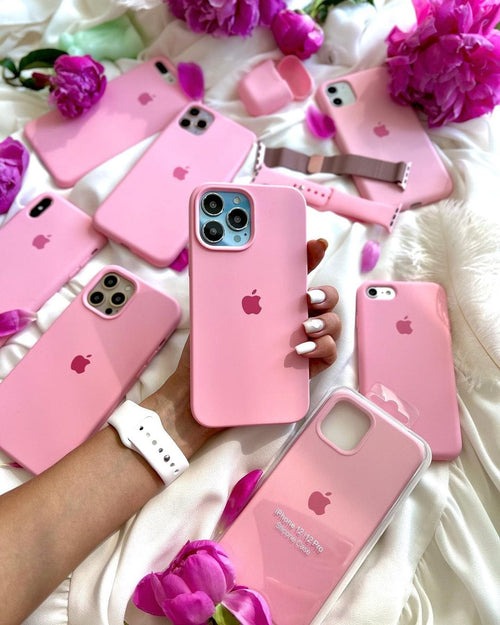Candy Pink OG Silicone Case for iPhone
