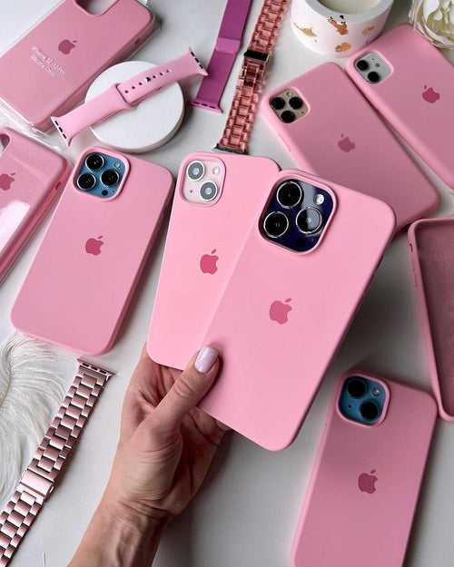 Candy Pink OG Silicone Case for iPhone