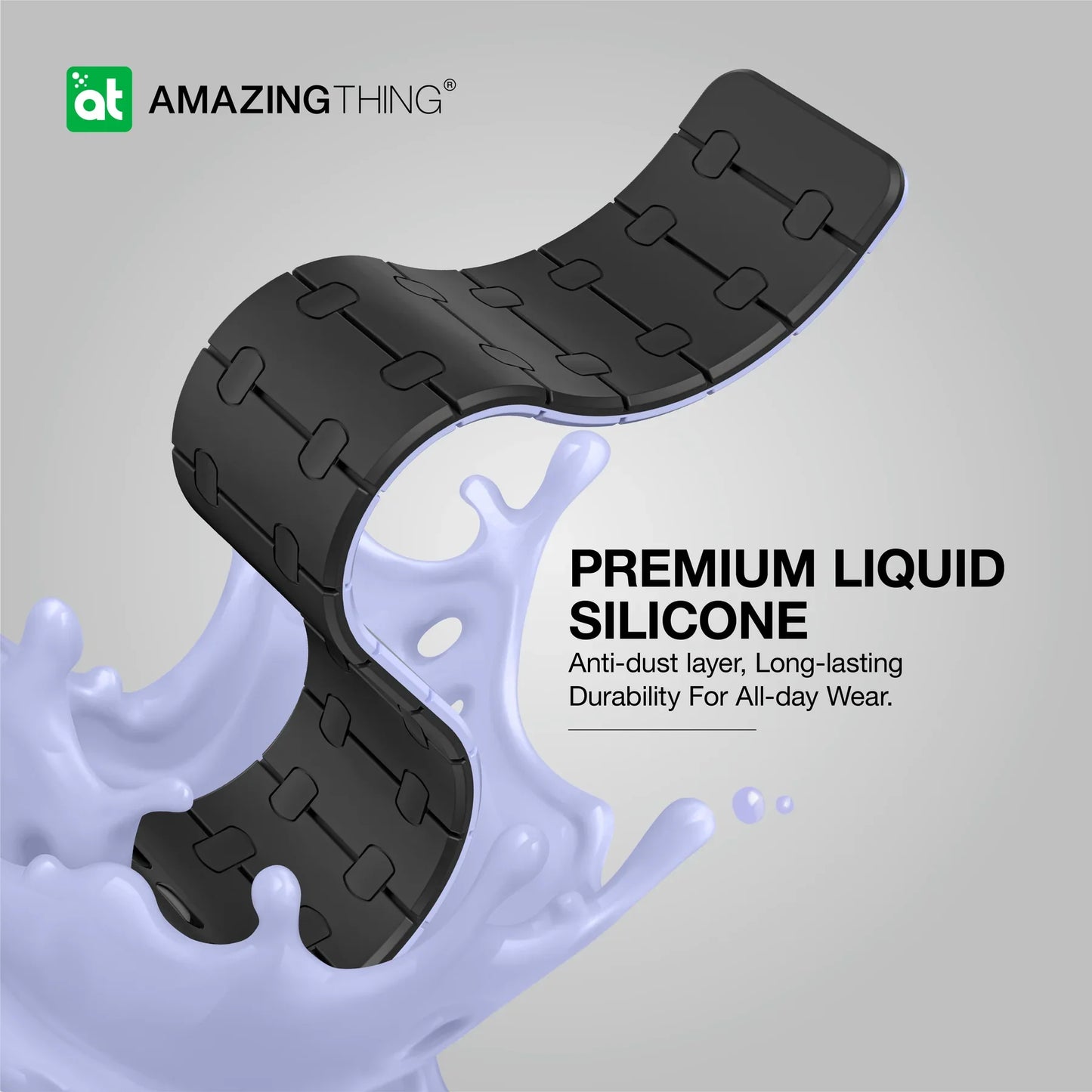 AMAZINGTHING SMOOTHIE SPORT MAG Magnetic Watch Band for Apple Watch 49mm/46mm/45mm/44mm