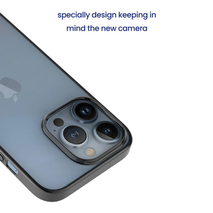 Stuffcool Chrome Transparent Back Cover Case for iPhone