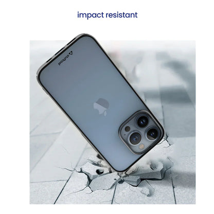 Stuffcool Chrome Transparent Back Cover Case for iPhone