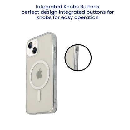 Stuffcool Vibe Magsafe Compatible Clear Case for iPhone