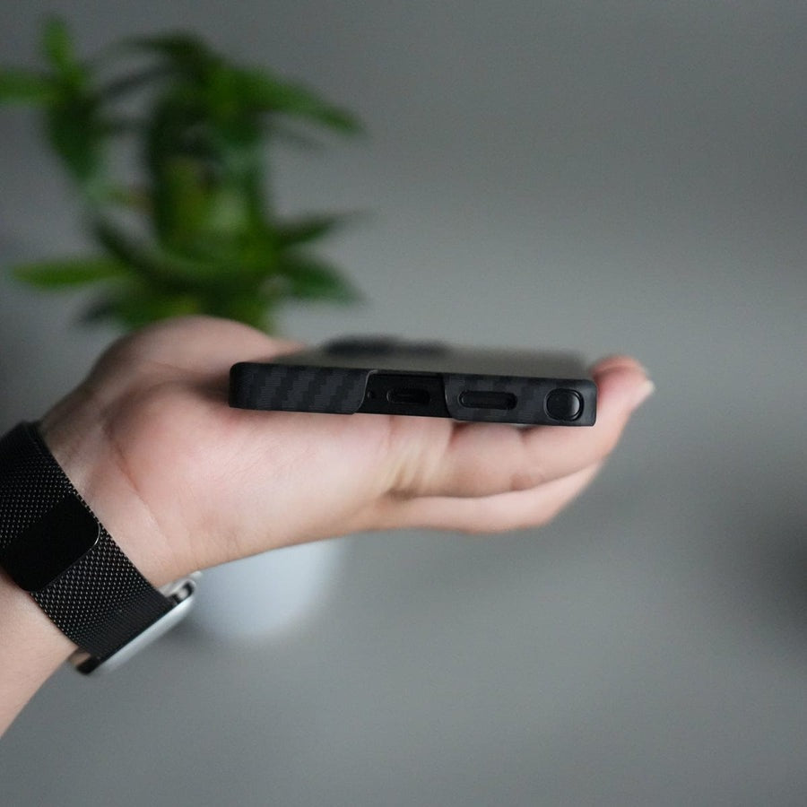 X-level Nanofiber Ultra-thin 0.68mm Carbon Fiber case with MagSafe for Samsung Galaxy S25 Ultra