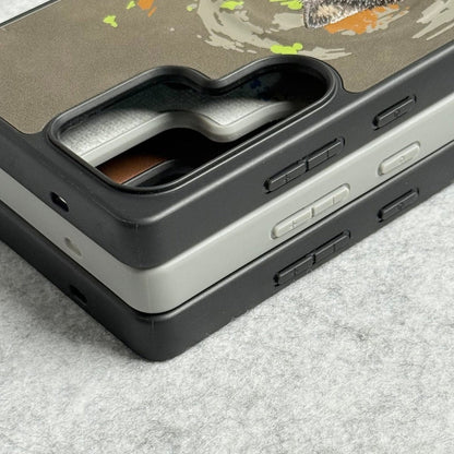 Nimmy Design Brown Tiger MagSafe case for Samsung S25 Ultra