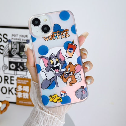 Tom and Jeryy case with Keychain case for iPhone