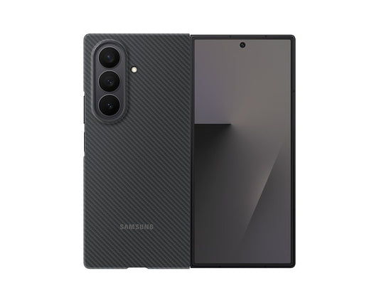 Black Carbon Shield Case for Samsung Galaxy Z Fold7