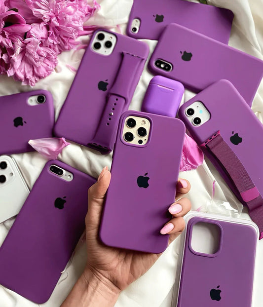 Purple OG Silicone Case for iPhone