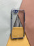 Clear Acrylic Blue Hard PC Non-Yellow case for iPhone