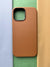 ONEGIF Brown Genuine Premium Leather case for iPhone