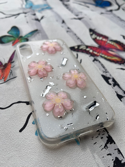Ladies Spacial Floral Stone Diamond Case