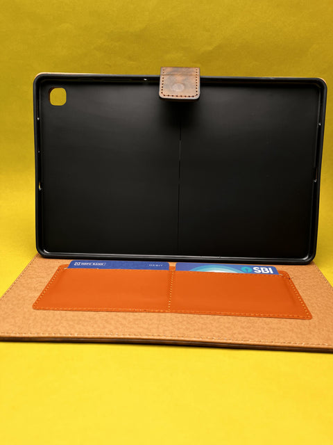 Protective Leather Case with Viewing Stand and Card Slots Flip Cover