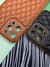 Designer Leather Quilted With soft silicone Case for iPhone 12 ProMax | dlq