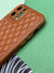 Designer Leather Quilted With soft silicone Case for iPhone 12 Pro | dlq