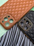 Designer Leather Quilted With soft silicone Case for iPhone 13 ProMax | dlq