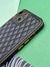 Designer Leather Quilted With soft silicone Case for iPhone 13 | dlq