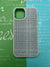 GKS Fabric Hybrid Protective With Metel Camera Ring Back Case For iPhone