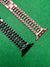 Pinstripe Diamond Metal Strap For Apple Watch Series 3, 4, 5, 6, 7, 8, Ultra, SE & SE(2022)- Size 42 Mm, 44 Mm, 45 Mm & 49 Mm | pdm