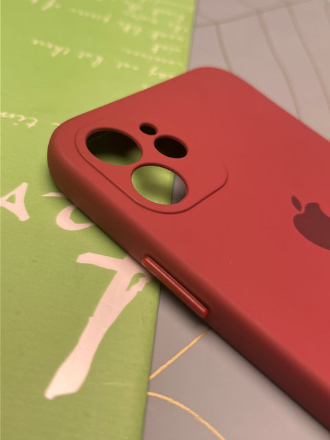 Silicon Case With Camera Protection For iPhone 12 | scw