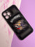 Black Denger Classy Puff Printed Case For iPhone