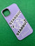 Fashionable Silicon With Metal Camera Ring Printed Case