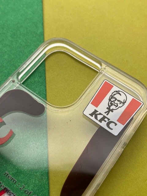 KFC Floating Toy Liquid Case For iPhone