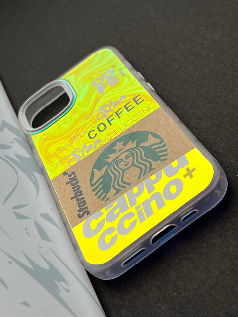 Gradient Starbucks STAR Slim Bumper Case For iPhone