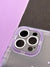 Girlish Purple Crystel Bow Bumper Case For iPhone