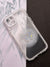 Girlish White Crystel Bow Bumper Case For iPhone