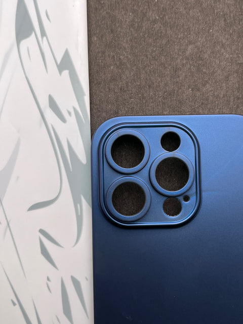 K-Doo Shine Blue ultra slim paper case for iPhone