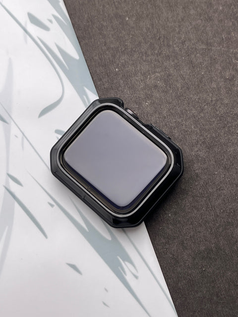 Transprent Black Clear Protective Bumper Case For Apple Watch
