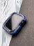 Blue Clear Protective Bumper Case For Apple Watch