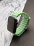 Green Silicone Ocean Band For Apple Watch 42mm, 44mm, 45mm & 49mm