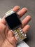 Gold - Silver Stainless Steel Jubilee Metal Strap for Apple Watch