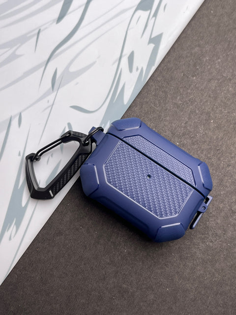 Shockproof Blue Anti-fall Lock Protection Case For AirPods