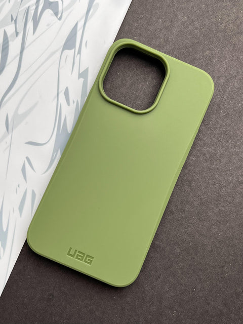 UAG Olive Biodegradable Outback Case For iPhone
