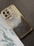 Gold Sparkling designer Soft Silicon Case For iPhone
