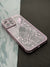 Pink Sparkling designer Soft Silicon Case For iPhone