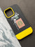 Starbucks Yellow Print Matte Soft Silicone Case For iPhone