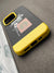Starbucks Yellow Print Matte Soft Silicone Case For iPhone