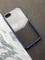 Comic Blue series Clear non-yellow case for iPhone