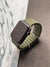 Olive Green Silicone Ocean Band For Apple Watch